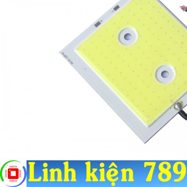 Chip LED COB siêu sáng 12V 20W sáng trắng